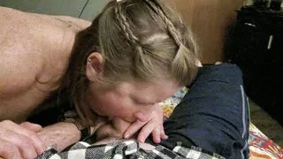 A quick blowjob to set the mood.