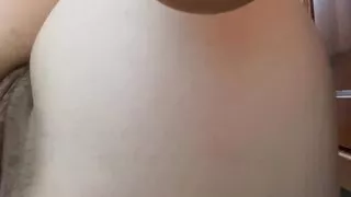 Arab opens her anus and gets very horny sucking big coc