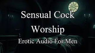 Straight Man Sucks and Worships Cock - Audio Story