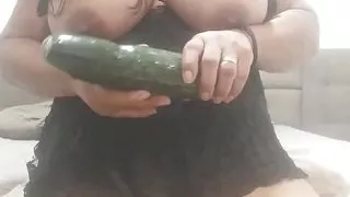 Belo Horizonte Crown masturbation with cucumber