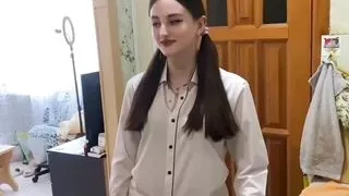 Her teacher came to the house to conduct an exam. How will it end?