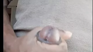 Blowing my penis sperm is leaking