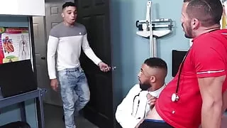 Doc Damian Gets Double Dick