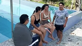 Playing with my friends we get fucked