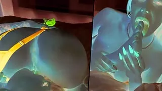 Her legs and sweet pussy turn me on incredibly