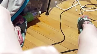 Is first attempt do first person cumshot video