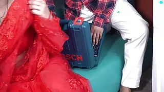 Indian Repair man mechanic XXX in Home XXX