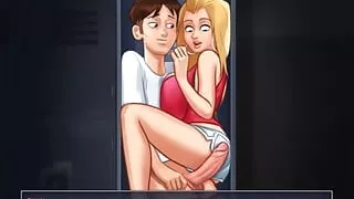 Fucked Girlfriend In college locker