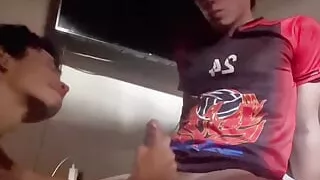 Sucking My Friend in My Room