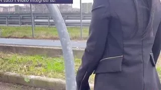 I get fucked and swallow cum from strangers