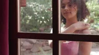 Latina Babysitter Dani Diaz Enjoys Her Big Surprise