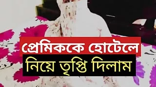 I took my hijabi girlfriend to the hotel and gave her peace as she wished. Desi Hijabi Girl Friend Hotel Fucking