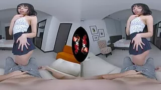 VRLatina - Cute Looking Latin Teen Porn Debut VR