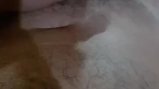 Man masturbating while watching porn movies