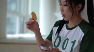 Squid Games "honeycomb" with Chinese Slut Nicole Doshi