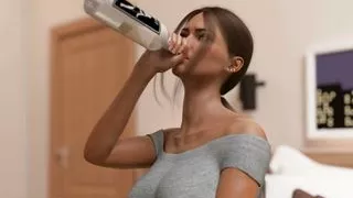 Midnight Paradise Part 15 - Frottage On My Cock By MissKitty2K