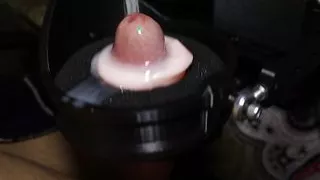 The robot drained my balls dry and produced a huge fountain of sperm!!!