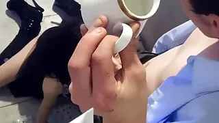 My cat sucks for milk