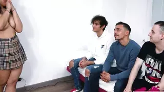 Time for the FAKings' school! Experienced cougar Lara Cruz teaches 3 teens hw to fuck