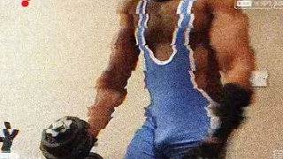Big Bulge In Wrestling Singlet Workout Compilation