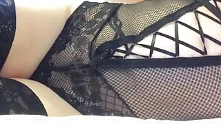 Squirting All Over Myself and Cumming Hard