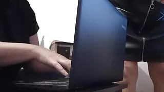 My Brunette Secretary Is so Hot That I Can't Contain Myself...