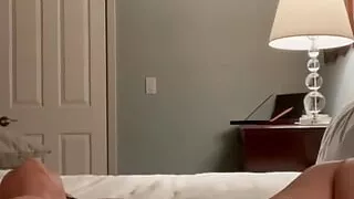 OF kitty69kat blue lingerie and pink toy