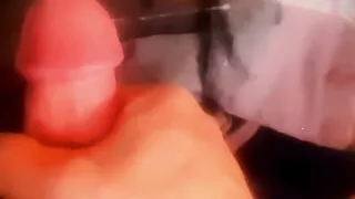 Jerking off my cock tell cumin