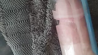 Cock pumping and ending with cum