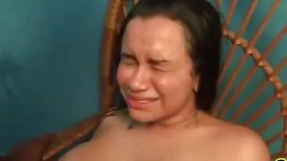 Young Brunette Fucking with Two Married Men