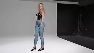 Dakota Enjoying her Studio Audition