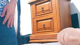 You sweet slutty girl will lick my cock sensually