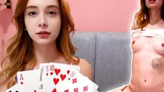 Card Trick: Guess all the cards and fuck your stepsister!