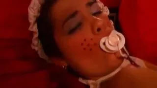 Acting Like a Baby for Her Fans