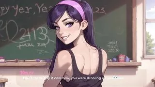 My New Girlfriend Taboo Hentai Game Ep.1 My GF and Her Tiny Tits BFF Are Cuckolding Him with BBC!