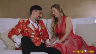 Stephan Cardo, Bronze Goddess And Stella Cardo - Shaven Gash In Tights Savors Blowing Cock, Delight In Full Hd