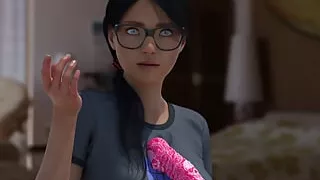 My Stepsister Trying to Impress Me With Her Hairstyle