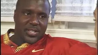 Two black stud taking turns as they fuck cute babe hard in a threesome