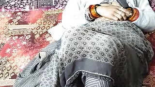 Desi village devar bhabhi enjoy doggy style sex in my home