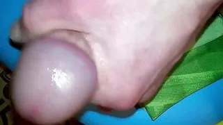 Cumshot under the table