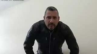 Leather Master Cigar Smoking Humiliation