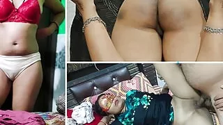 Desi indian Naked young and fucked husband wife the whole night