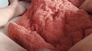 Straight guy masturbating