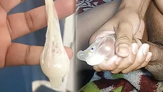 Filling Up Condom Creampied Condom Huge Cumshot Inside Condo.