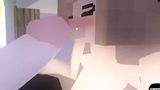 animated Minecraft porn video -- animation Sex