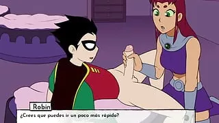 18Titans - Convincing StarFire to Give Us a and Raven's Cute Shell - Part 3