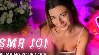 ASMR JOI. Your gentle babe in stockings Mic Pumping Your Cock. Amy Haze