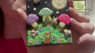 Amazing POV of My Pissing Hairy Pussy After Fannying About, Getting More and More Desperate as I Show You Some of My Artwork