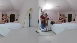 Lana's Wicked Blowjobs, Worshipping Two Huge Cocks In VR!