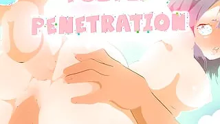 Double penetration performed by Anna Yanami ! Too Many Losing Heroines  Hentai, Cartoon, Parody !